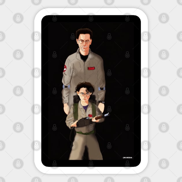 Ghostbusters afterlife Spangler legacy Sticker by Wonder design